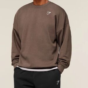 Gymshark Crest Crewneck in Core Olive 🆕